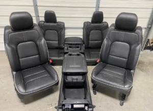 2019-2023 Dodge Ram 1500/2500/3500 5th Gen Complete Front & Rear Seats with Center Console img 2574 300x219